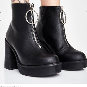 Dolls kill platform boots